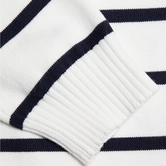 Marella Doll Striped Crop Sweater - Picture 7 of 14